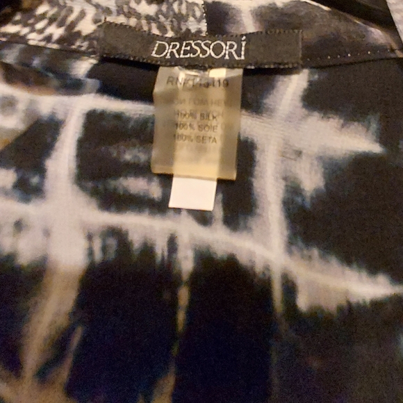 Dressori 100% Silk XL Sheer Cardigan - Picture 8 of 9